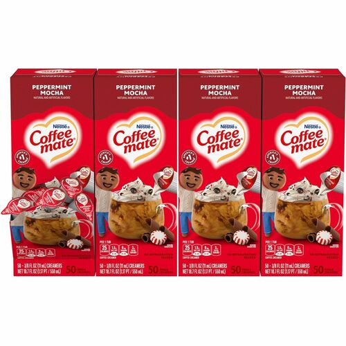 Creamer, Peppermint Mocha, 50/BX 4/CT