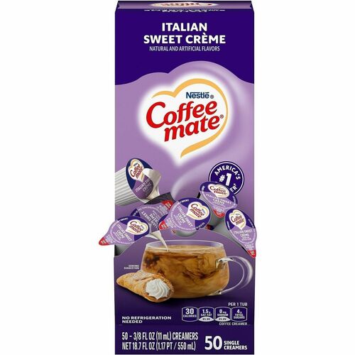 Creamer, Creme, Sweet, Italian 50/BX