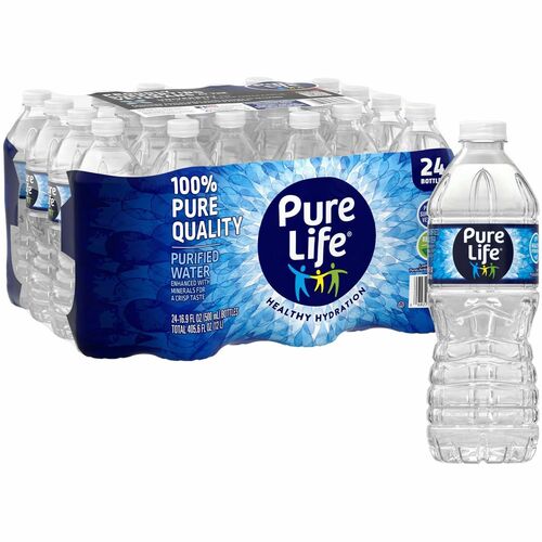 Purified Bottled Water, .5 Liter 24/CT
