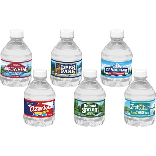 Natural Spring Water, 8oz, Blue 48/CT