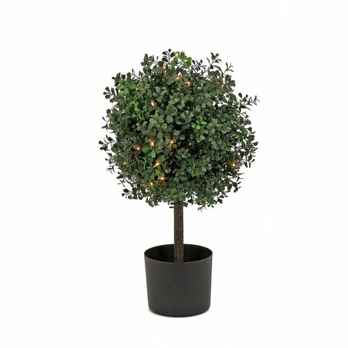 Tree, Boxwood Ball Top, Weatherproof Coating, 2 Foot