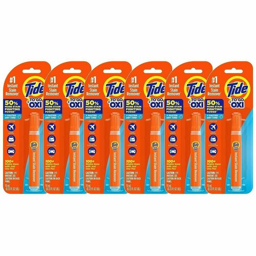Tide Instant Stain Remover, Pen Style, 0.34 Oz 6/CT