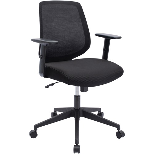 Chair, Midback, Task, Fabric, Black