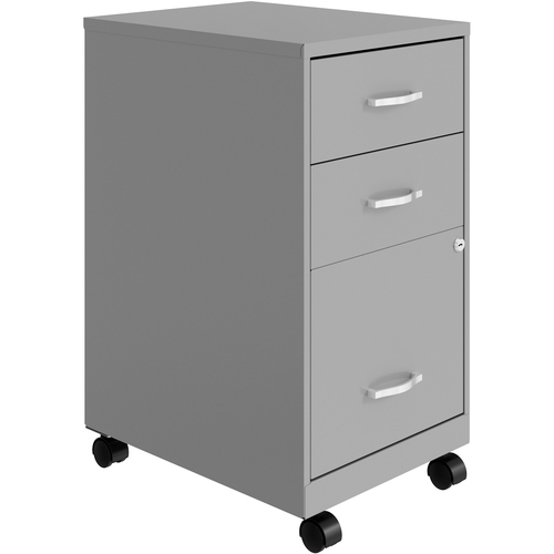 File, Vertical, Mobile, Black, Blue Box File, 18", SR