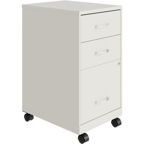 File, Vertical, Mobile, Box Box File, 18", White