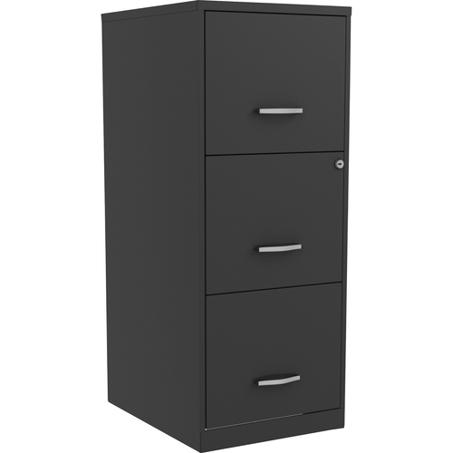 File, Vertical, 3-Dimensional, 18", Black