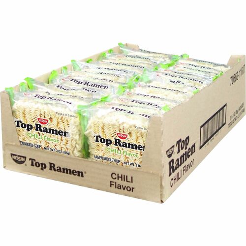 Noodles, Ramen, Chili, 3 oz, Multi 24/CT