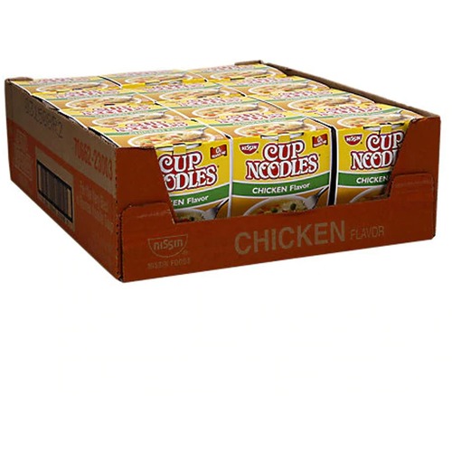 Noodles, Cup, Chicken, 2.25 Ounce 12/CT
