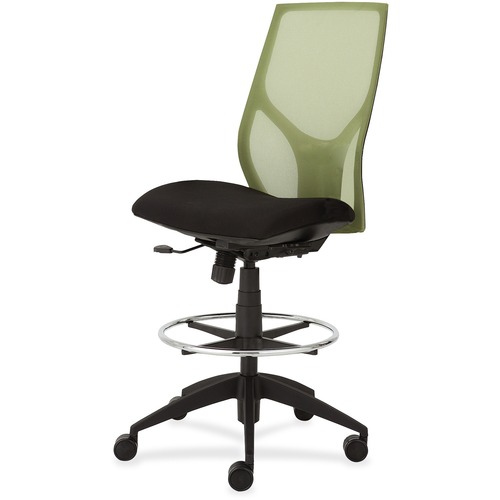 Low Stool With Black Seat, Arml