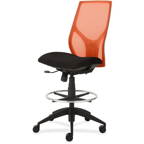 Low Stool With Black Seat, Arml