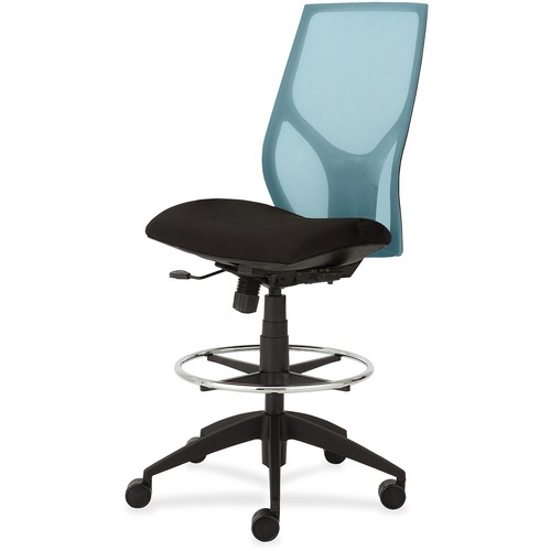 Low Stool With Black Seat, Arml