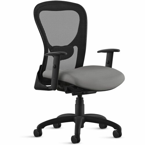 Chair, Synchro, Mesh Back/Fabric Seat, 26-1/2"x26-1/2"x44", Cloud
