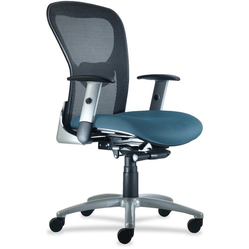 Chair, Synchro, Mesh Back/Fabric Seat, 26-1/2"x26-1/2"x44"