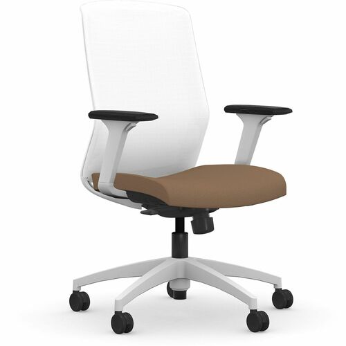 Task Chair, Full Synchro, 25.5" x 25.5" x 37"41.5", WE/Latte