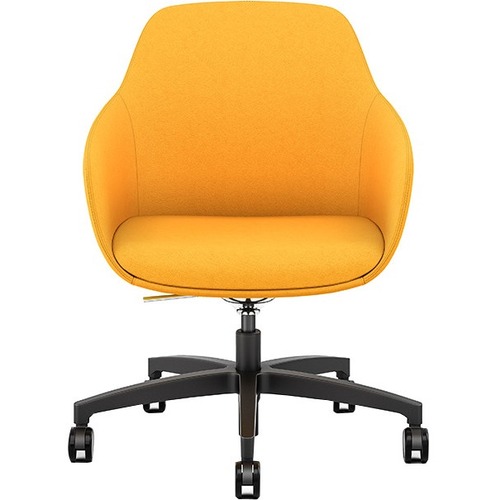 Lounge Chair, Tilt, 25" x 25" x 33"37-1/2", Cloud Fabric/SR Base