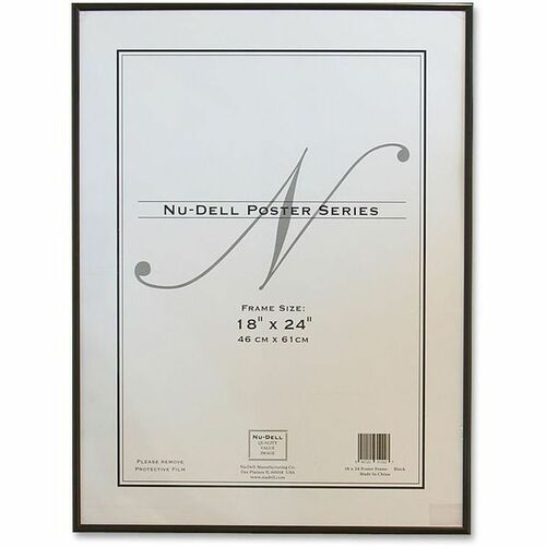 Frame, 18x24, Metal Poster, Black