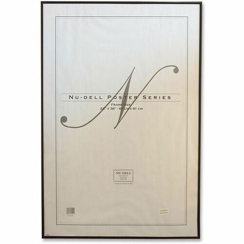 Frame, 24x36, Metal Poster, Black
