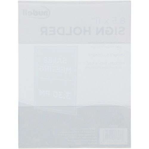 Frame, 8.5x11, Wall Sign, Clear