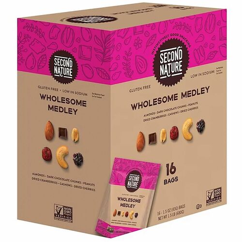 Trail Mix, Nuts/Cranberries/Dark Chocolate, 1.5 oz 16/BX