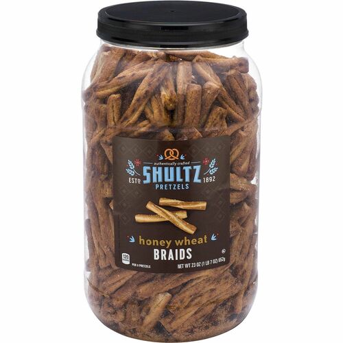 Pretzels, Braided, Honeywheat