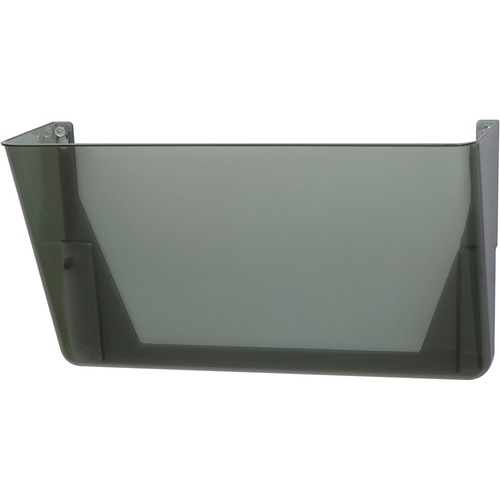 Wall File, Letter, 13" x 4-1/8" x 7", Smoke