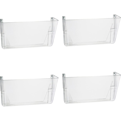 File, Wall, Letter, Clear 4/CT