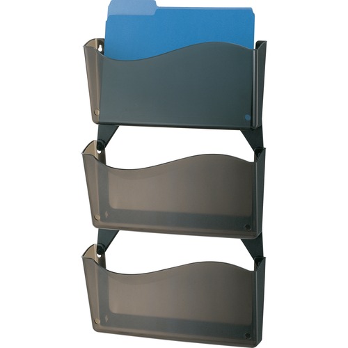 Wall Files, With Hanger, Unbreakable, 13-3/4" x 3" x 19-1/2", SKE 3/BX