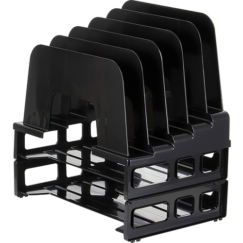 Sorter, Incline With 2 Trays, Black