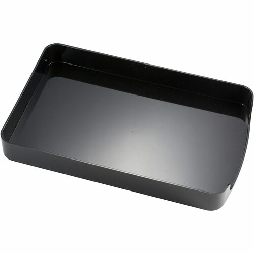 Tray, Legal, Front Load, Black
