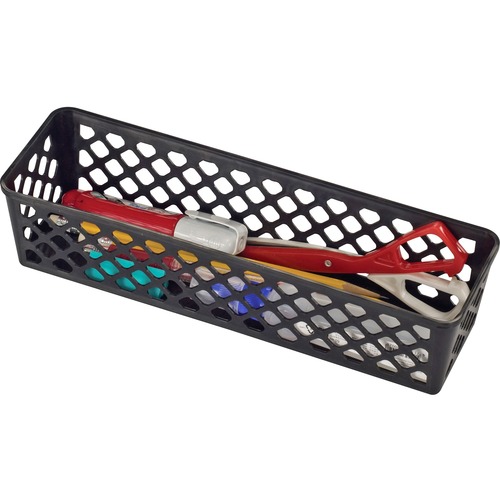 Basket, Recycle, Long, Black 3/PK