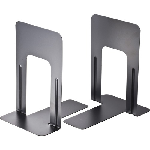 Bookend, 9", Non-Skid, Black 2/PR