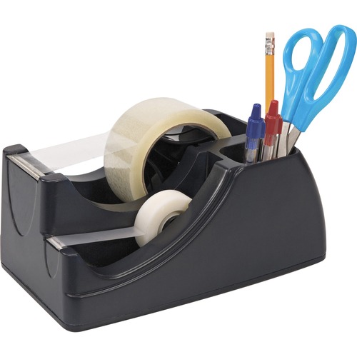 Dispenser, Tape, 2-Inch-1, Black