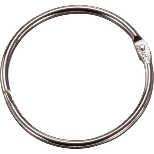 Book Rings, 2" Diameter, Silver 50/BX