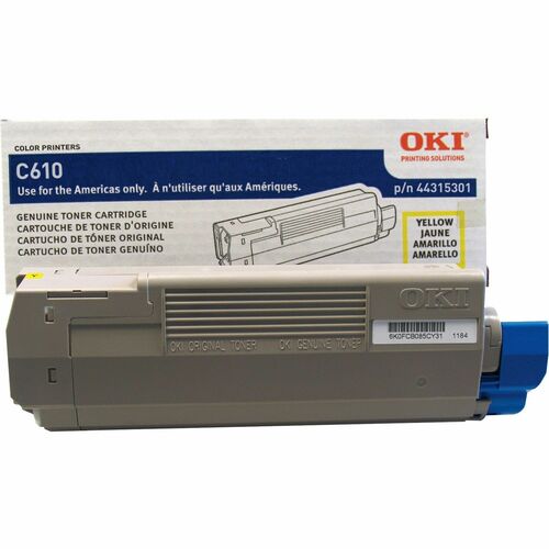 Toner Cartridge, 6000 Page Yield, Yellow