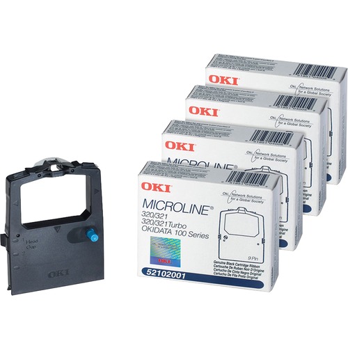 Ribbon, Print, Nylon, ML182, Black 4/BD