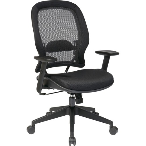 High-Back Chair, 27-1/2"x28-1/2"x56-1/4", Black