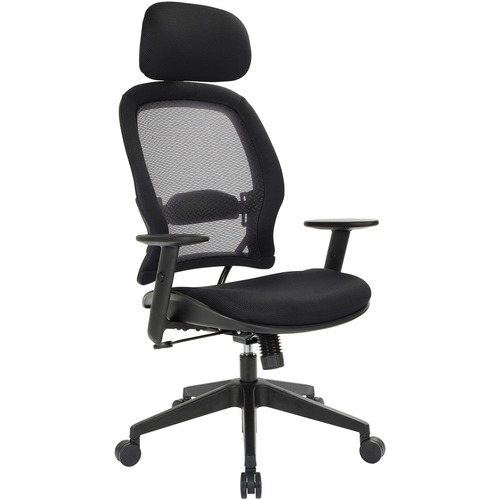 Chair, Manager, Fabric, Airgrid, With Height Adjustment