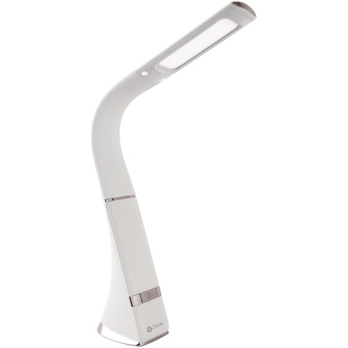Lamp, For Desk, Chargeable, Clearsun LED, 10"-18-3/4" H, White
