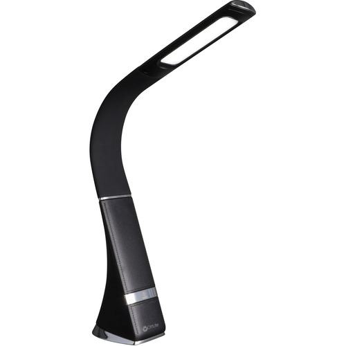 Lamp, For Desk, Chargeable, ClearSun LED, 10"18-3/4" H, Black