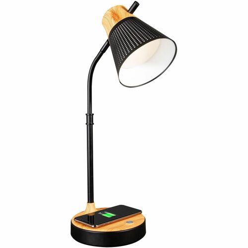 Lamp, LED Table, Wireless Charge, Black