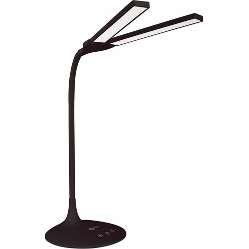 Lamp, Pivot, LED Desk, Desk Shield, Black