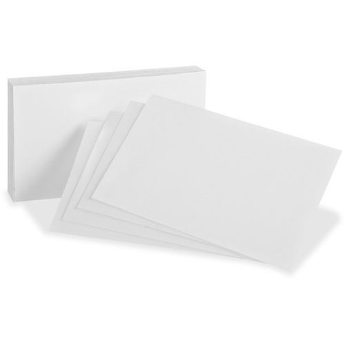 Card, Index, Blank, 3 X 5, White 300/PK