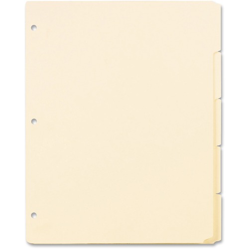 Divider, Index, Write On, 5 Tab 20/BX
