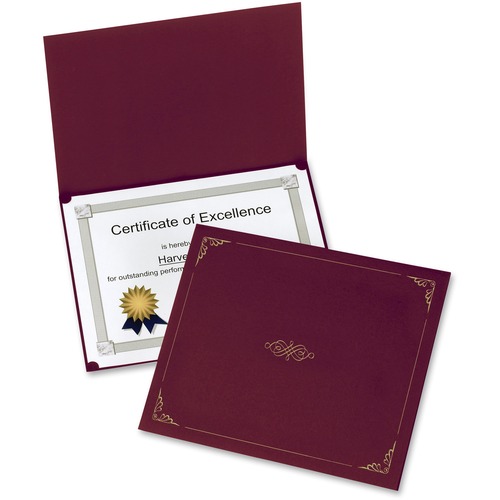 Holder, Cert, Goldfoil, By 5/PK
