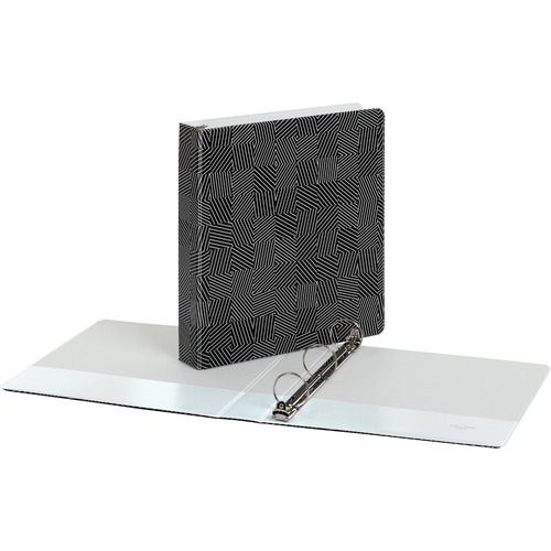 Binder, 1.5" Spine, Back Mount, 1-4/5"Wx10-3/4"Lx11-3/5"H, Black