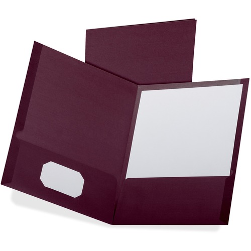 Folder, 2 Pocket, Linen-Textured, By 25/BX
