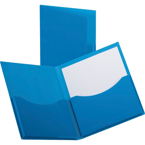 Folder, 2 Pocket, Laminated, Double Stuff, Nylon 20/BX