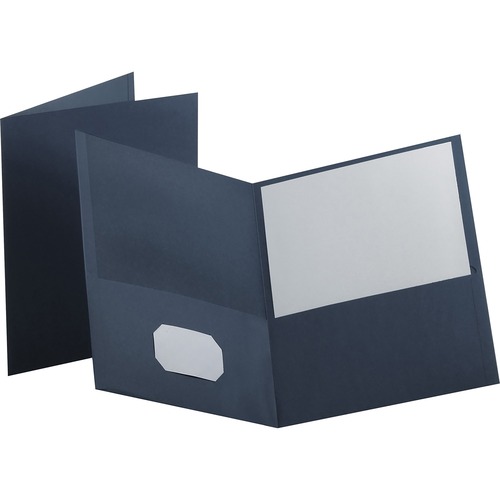 Folder, 2-Pocket, Letter, Double Bottom Expansion 25/BX