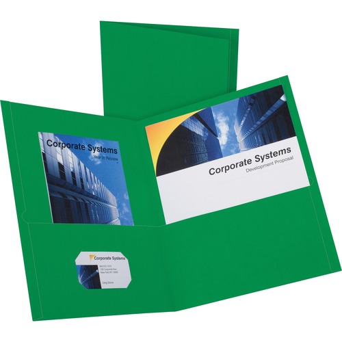 Folder, 2-Pocket, Letter, Heavy Gauge Nylon 25/BX