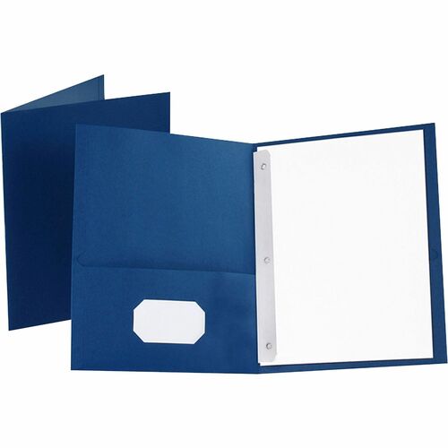 Folder, 2 Pocket, With Fastener, Beige 25/BX